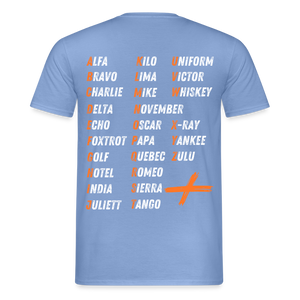 Männer T-Shirt - carolina blue