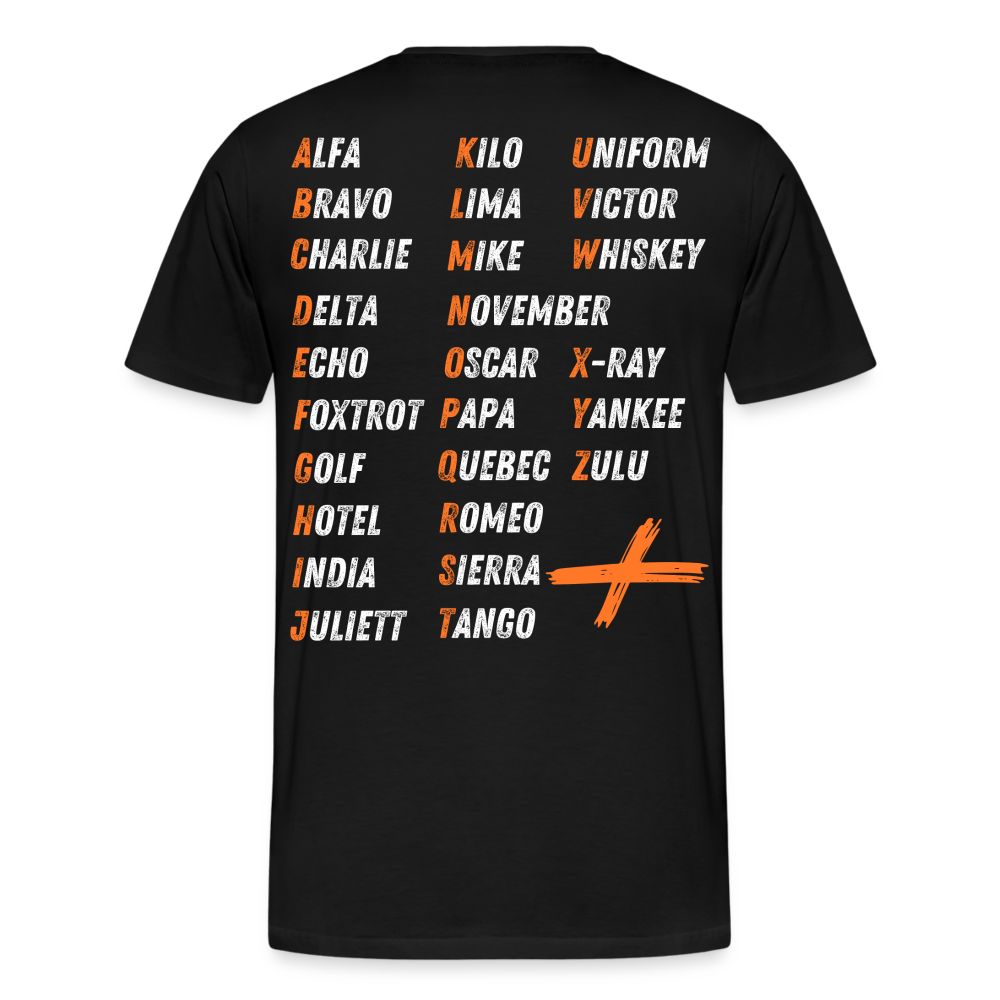 Männer Premium T-Shirt - Schwarz