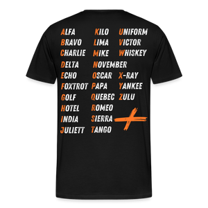 Männer Premium T-Shirt - Schwarz