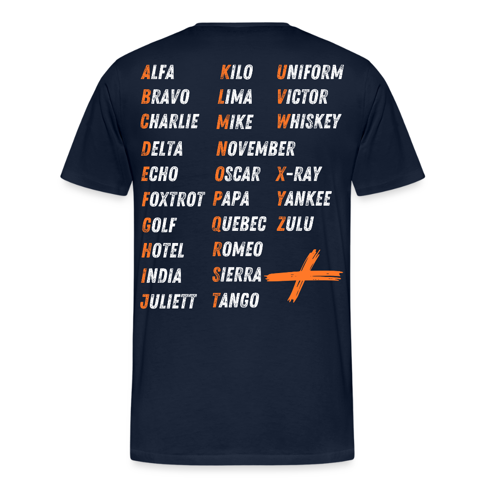 Männer Premium T-Shirt - Navy