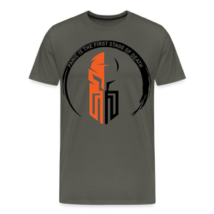 Männer Premium T-Shirt - Asphalt