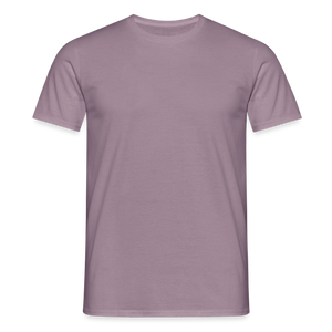 Männer T-Shirt - Lilagrau 