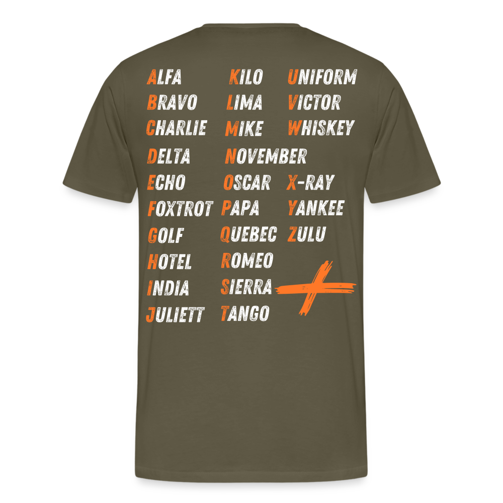 Männer Premium T-Shirt - Khaki
