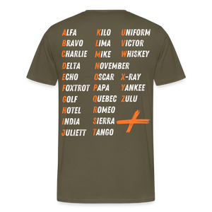 Männer Premium T-Shirt - Khaki