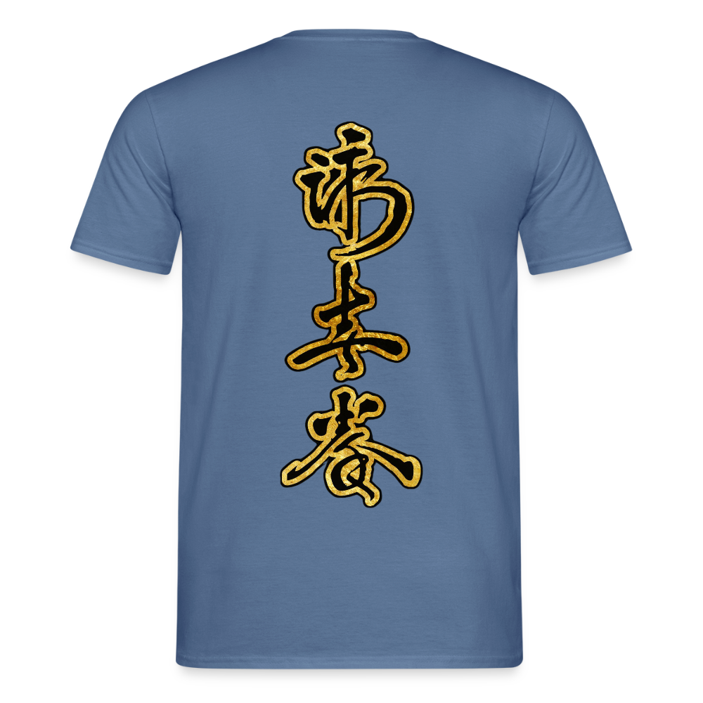 Männer T-Shirt - Taubenblau 