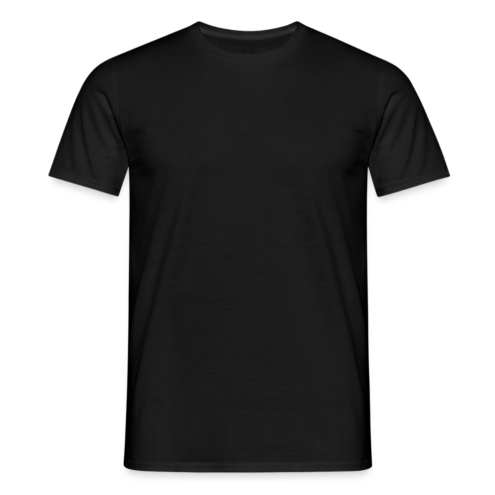 Männer T-Shirt - Schwarz