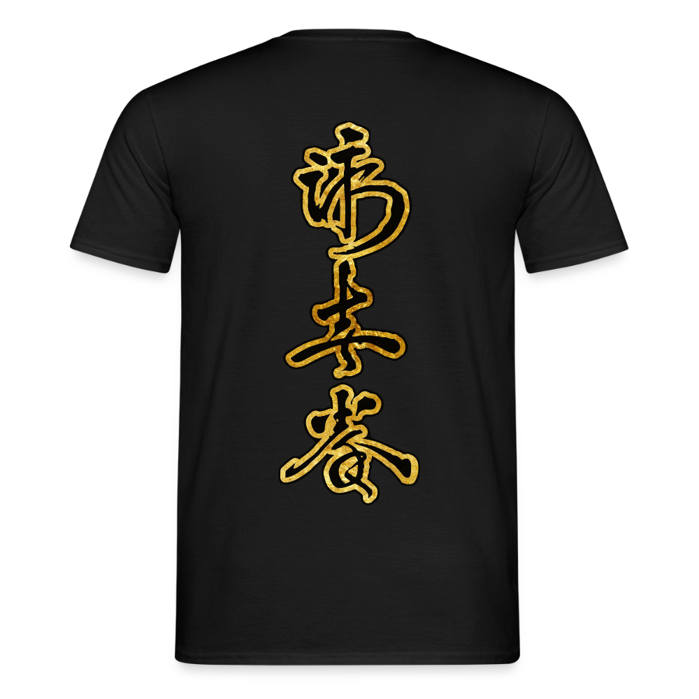 Männer T-Shirt - Schwarz