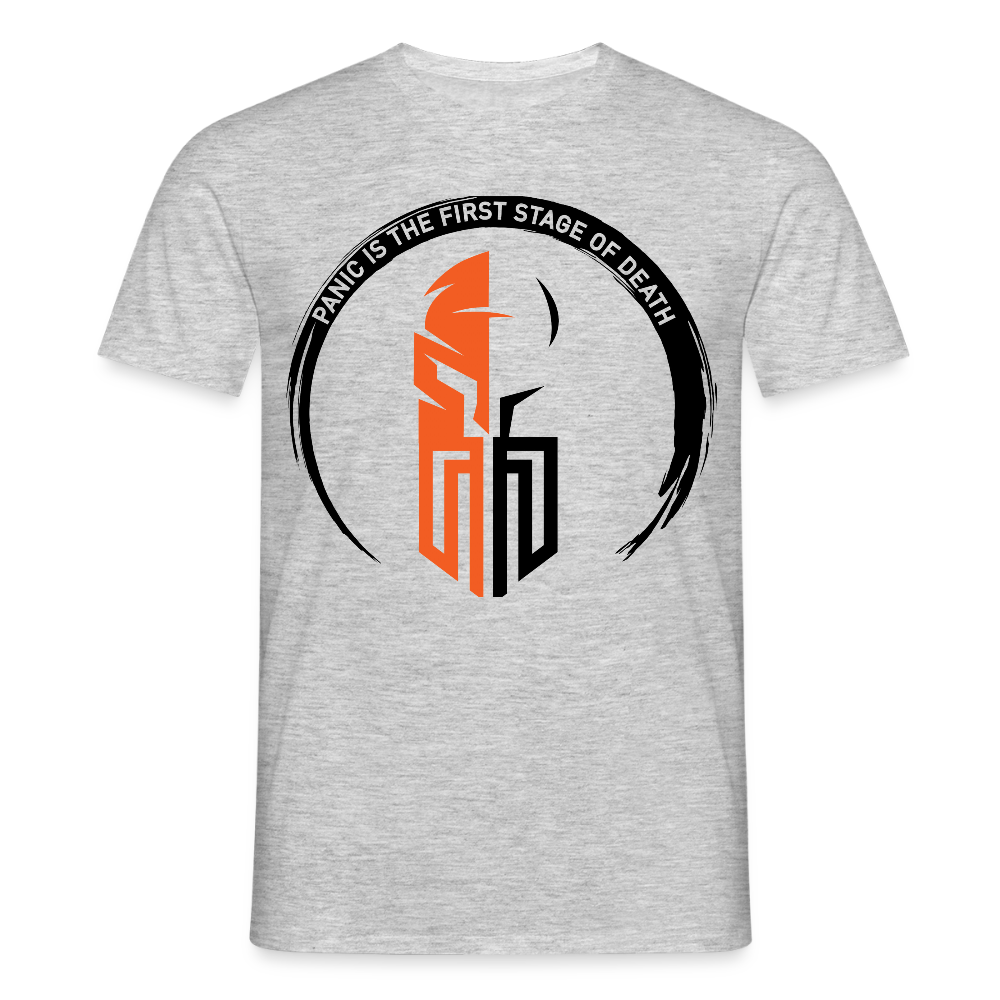 Männer T-Shirt - Grau meliert