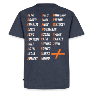 Männer Premium T-Shirt - Jeansblau 