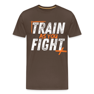 Männer Premium T-Shirt - Edelbraun