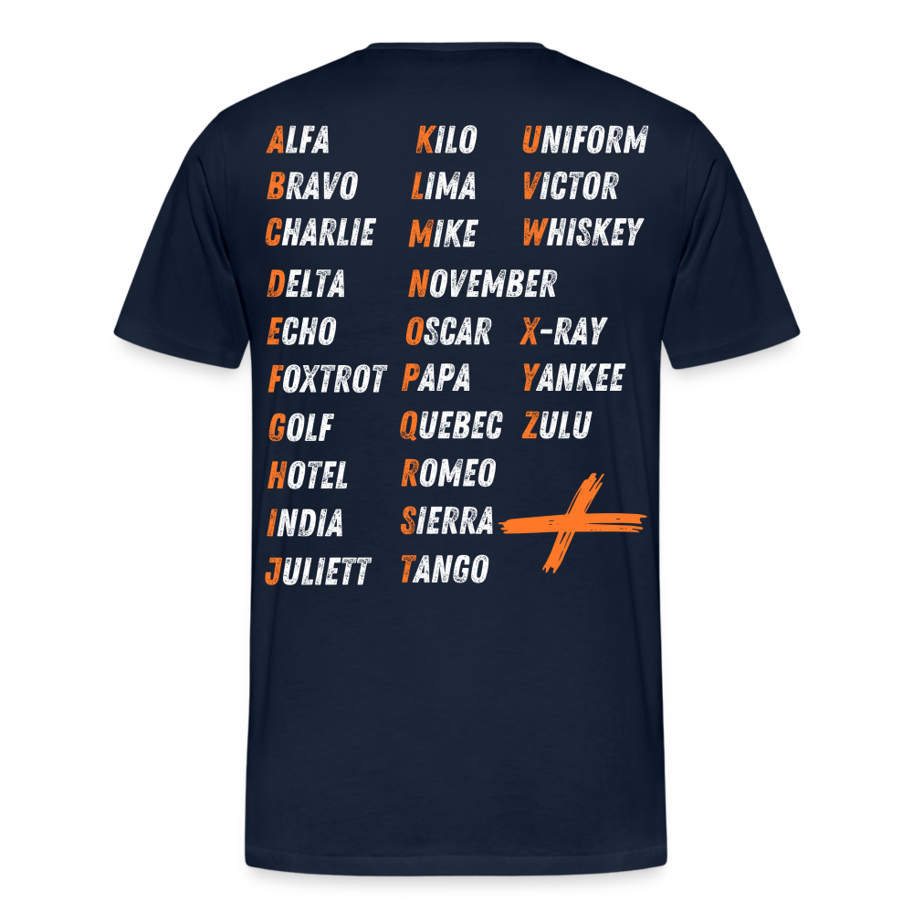 Männer Premium T-Shirt - Navy