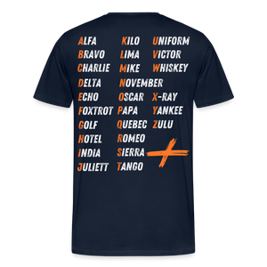 Männer Premium T-Shirt - Navy