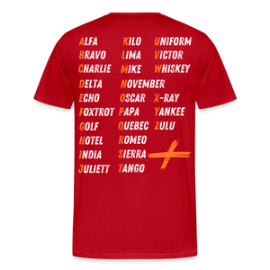 Männer Premium T-Shirt - Rot