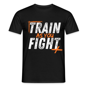 Männer T-Shirt - Schwarz