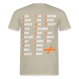 Männer T-Shirt - Sandbeige