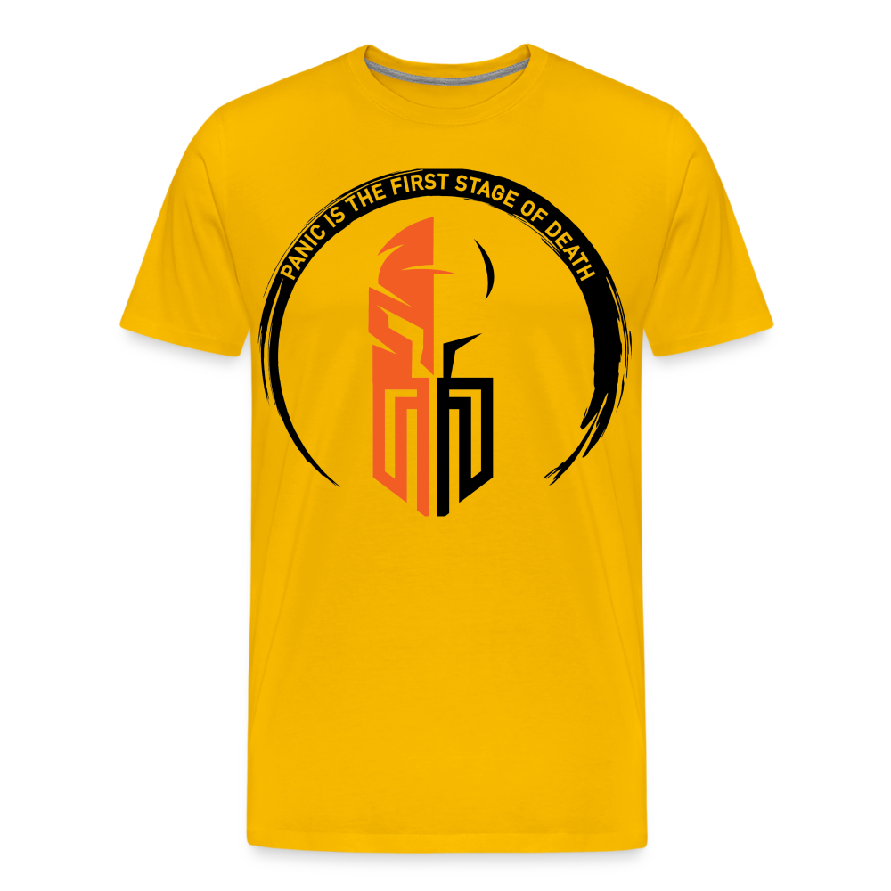 Männer Premium T-Shirt - Sonnengelb