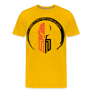 Männer Premium T-Shirt - Sonnengelb