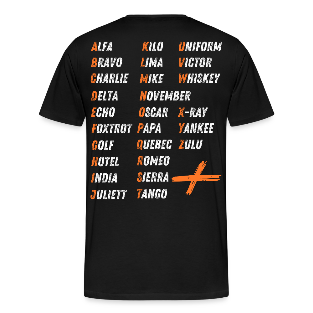 Männer Premium T-Shirt - Schwarz
