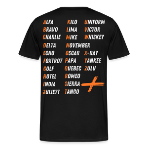 Männer Premium T-Shirt - Schwarz