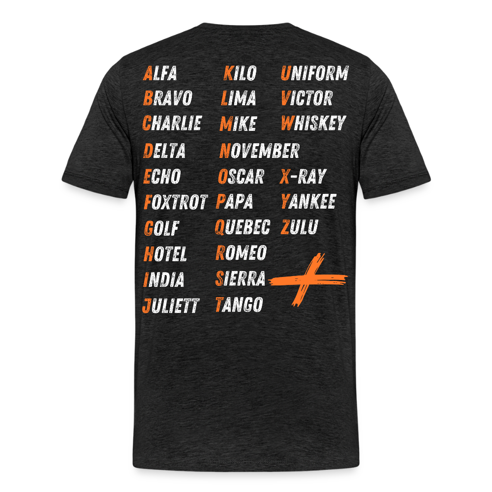Männer Premium T-Shirt - Anthrazit