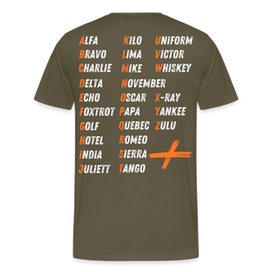 Männer Premium T-Shirt - Khaki