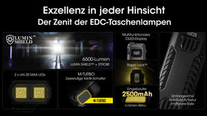 Nitecore EDC29 LUMINBLADE – 6500 Lumen