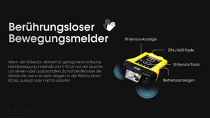 Nitecore NU11 - Clipleuchte mit IR-Sensor