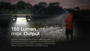 Nitecore NU11 - Clipleuchte mit IR-Sensor