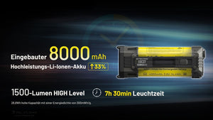 Nitecore EDC37 – 8000 Lumen