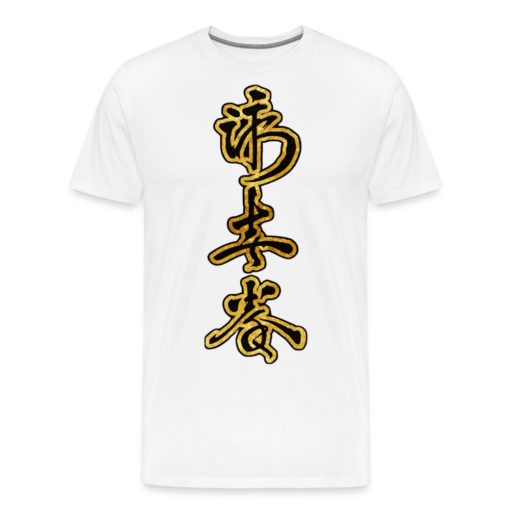 Männer Premium T-Shirt - weiß