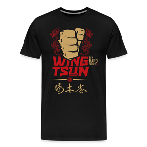 Männer Premium T-Shirt - Schwarz