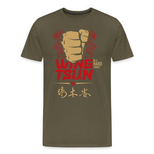 Männer Premium T-Shirt - Khaki
